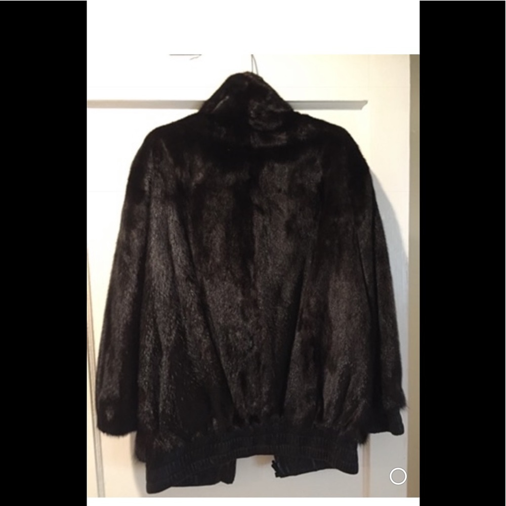 Mink coat (reversible)